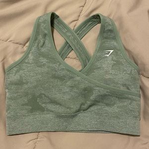 Gymshark Camo Seamless Sports Bra